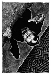Fabian Fröhlich, Illustration, Wolfgang Hohlbein, Der Hexer von Salem: Das Labyrinth von London